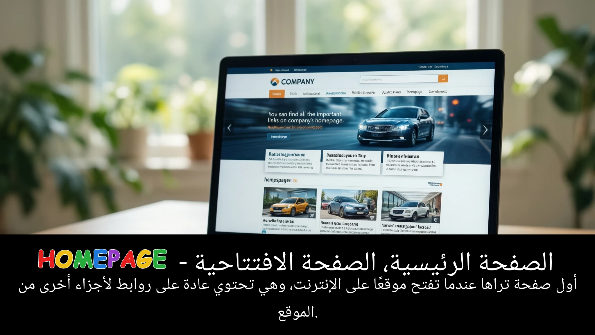 Arabic Illustration for homepage